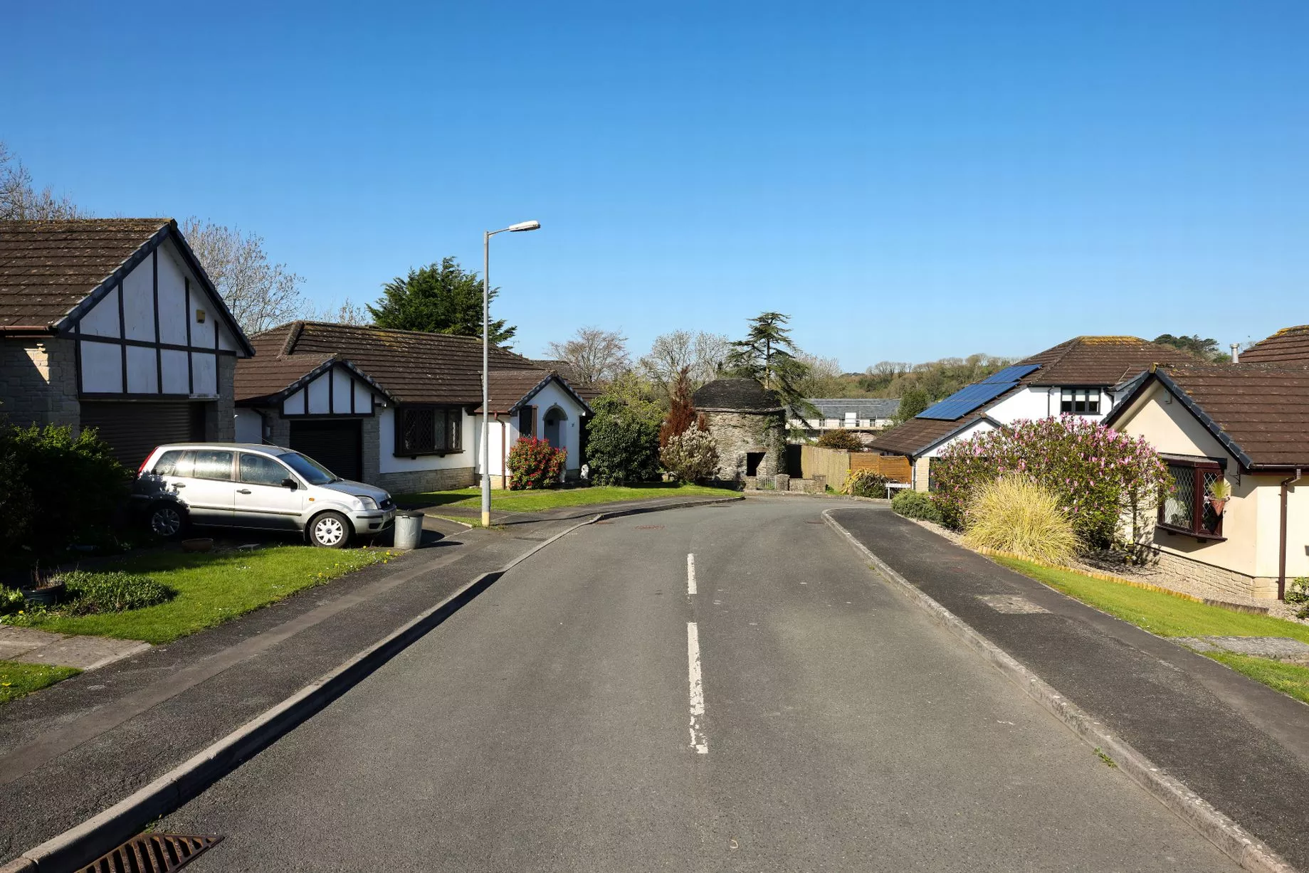 At the end of a cul-de-sac on a housing estate in Wadebridge is Trevanion Culverhouse, a 13th century dovecote that was used to breed pigeons for their meat.